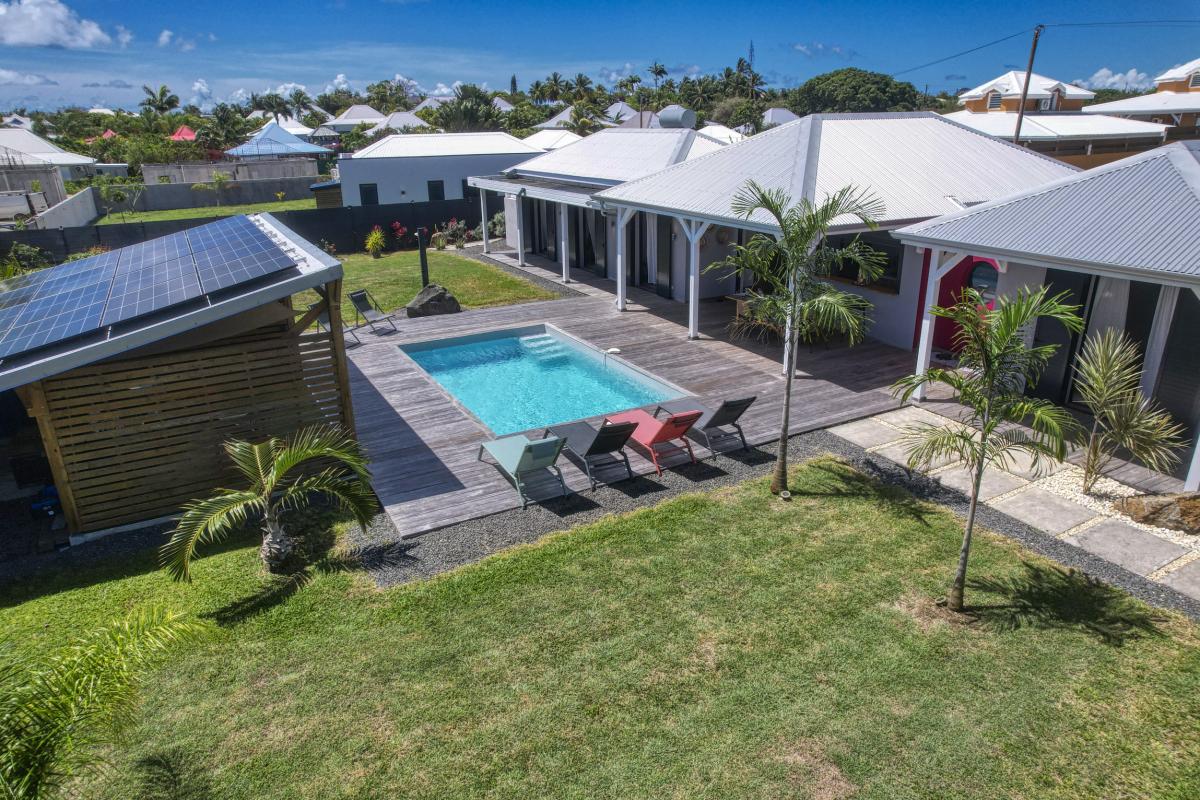 2.Location villa avec piscine Saint François Guadeloupe